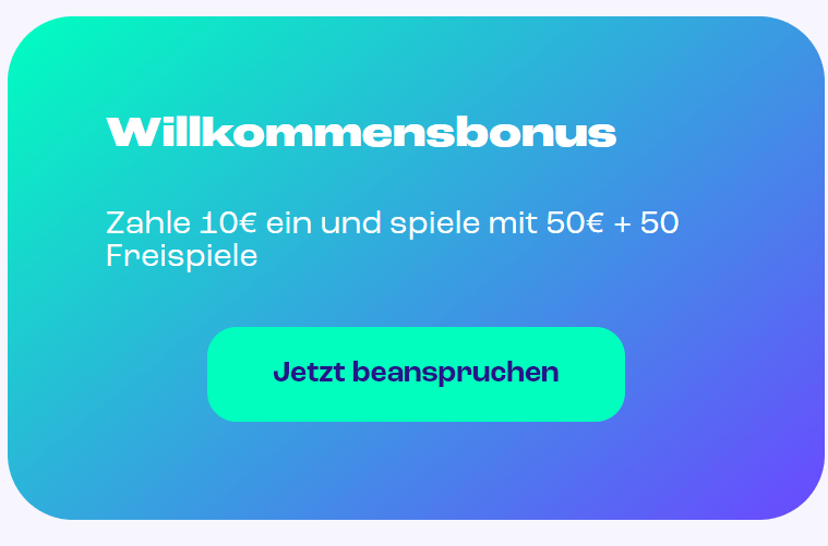 Spinz Willkommensbonus