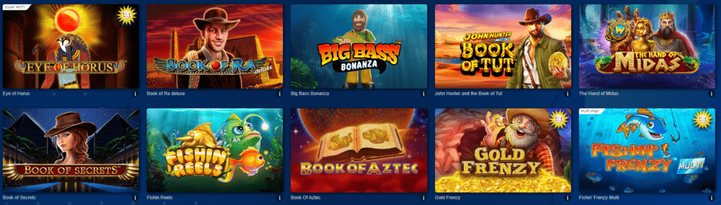 Merkur Slots Spiele