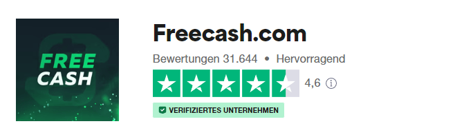 Freecash Trustpilot