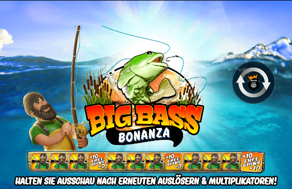 BigBass Bonazna Startscreen