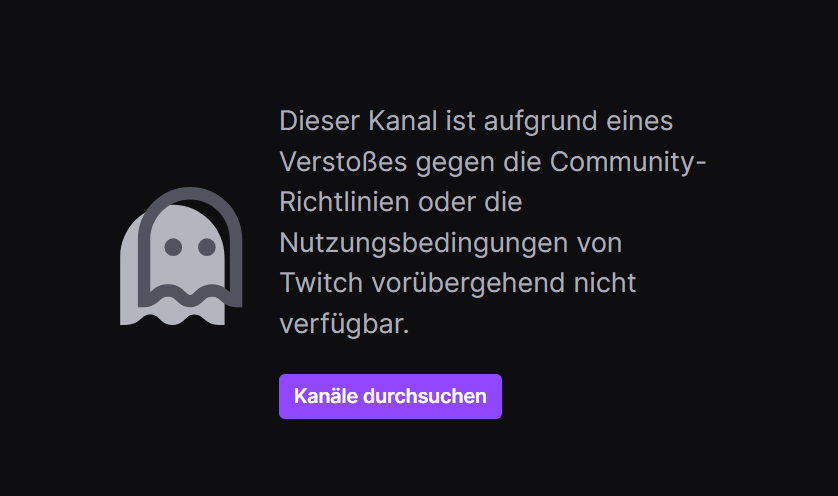 Twitch Slotstream Bann